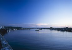 Greymouth harbour